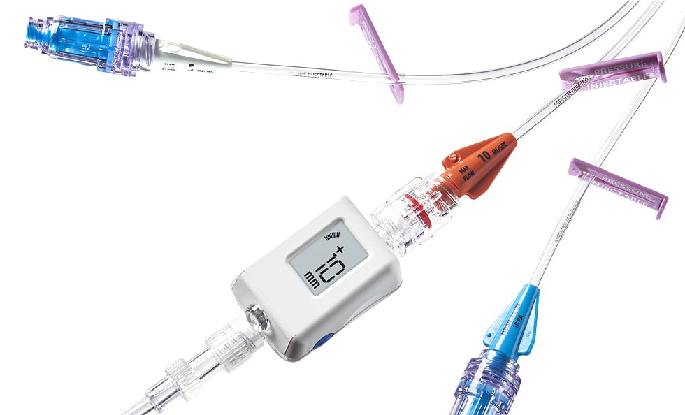 Compass UniversalHg disposable compartment pressure transducer