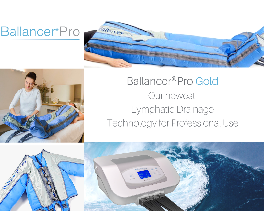 Ballancer Pro Gold Elite lymphatic drainage suit
